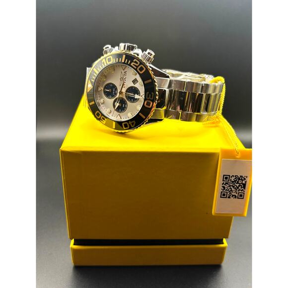 Invicta Grand Diver 48589 Men’s Chronograph 52mm Stainless Steel 100M NIBWT - Picture 4 of 17